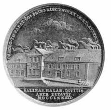 Bayrische Goldmedaille zu Ehren von JOANNES SEBASTIAN CLAIS (1782) Rückseite